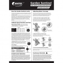 18394 - Garden Sentinel Solar - Instructions